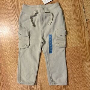 NWT Gap Kids Tan Cargo Pants Size 18-24 Months